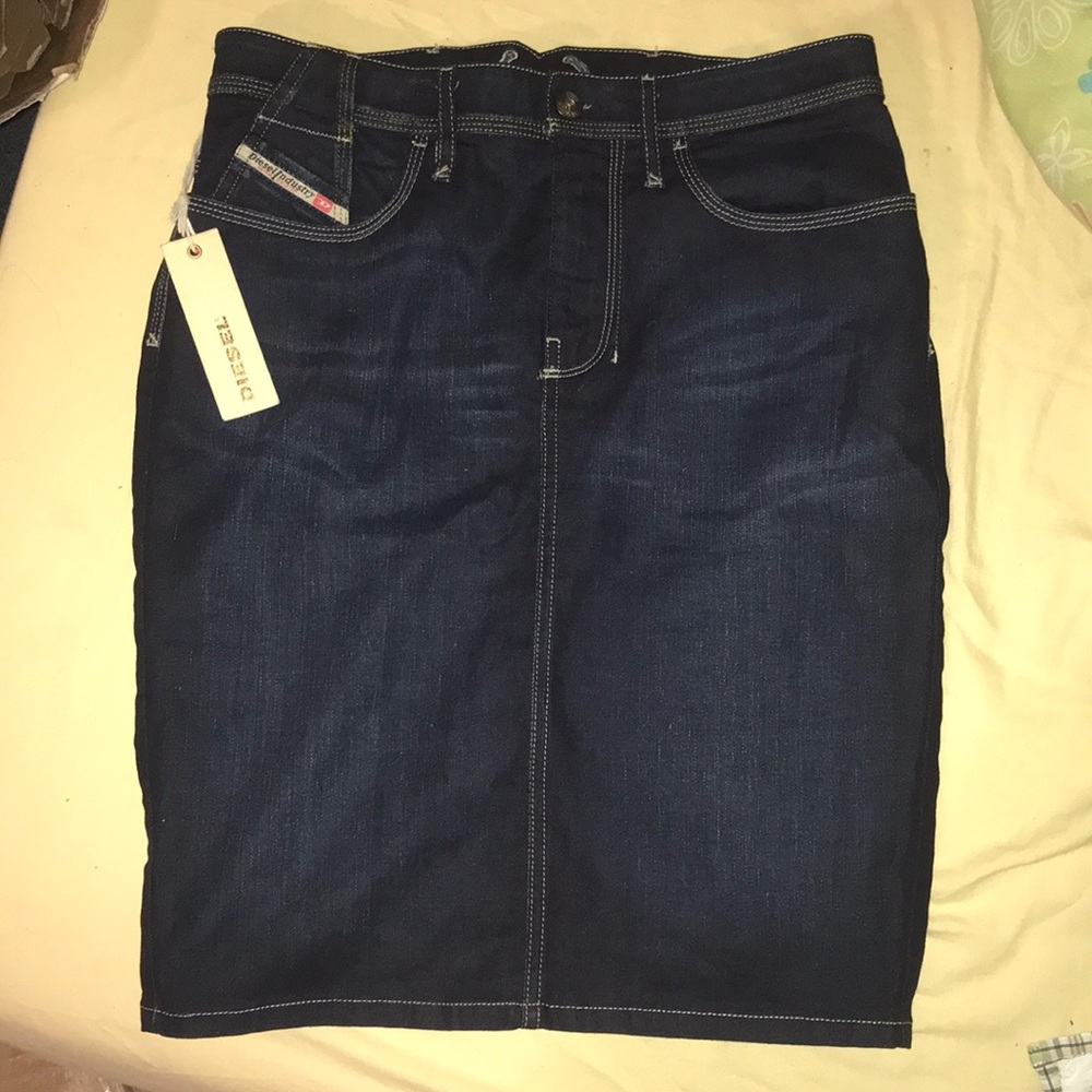 Diesel denim skirt size 27